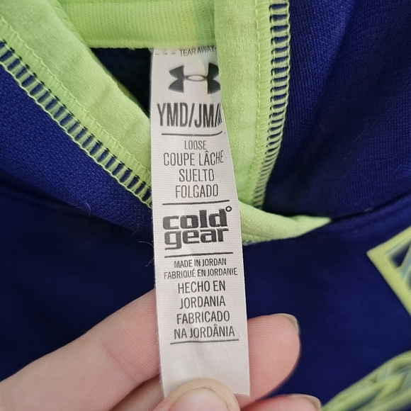 Under Armor Cold Gear Youth Hoodie - Picture 4 of 9